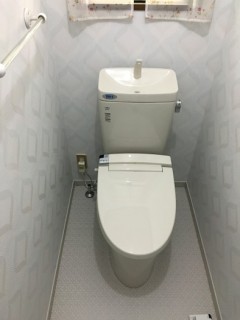 内装張替　トイレリフォーム (2)